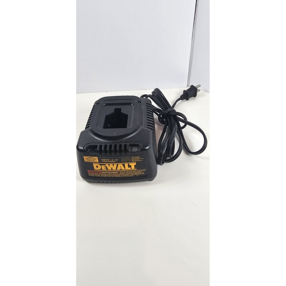 Dewalt DW9116 7.2V-18V 1‎ Hour Ni'Cd Battery Charger OEM Genuine Black